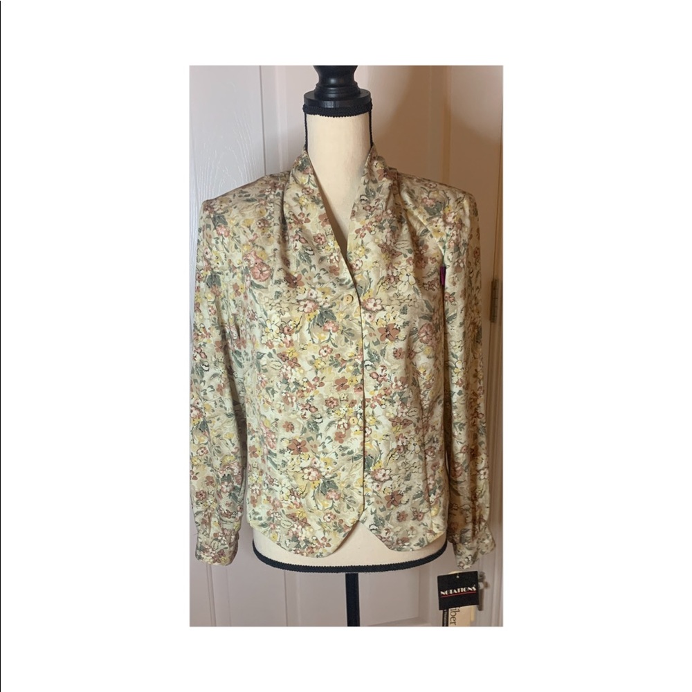 Vintage 1980’s Blouse w/Original Tags Size 8